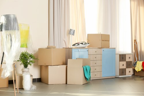 Flat removal planning for a Kensington apartment move