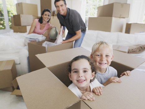 Professional furniture removals service handling a residential move in Kensington