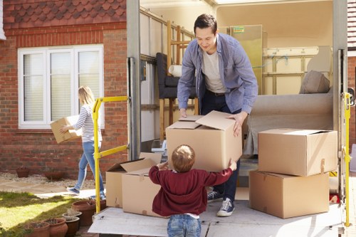 Kensington office relocation with careful loading and transport