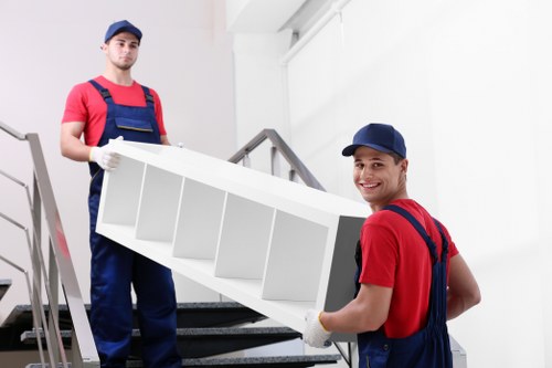 Commercial moving truck service for offices and businesses in Kensington