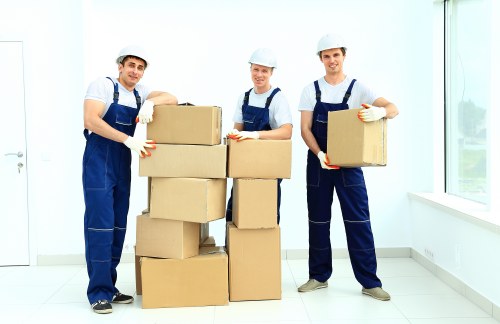 Estimating cubic-yard load for a Kensington move