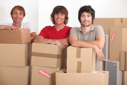 Moving service for flats and townhouses in Kensington
