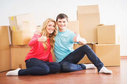 Local packing service materials ready for a Kensington property relocation
