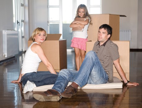 Collection of bulky furniture from a Kensington property
